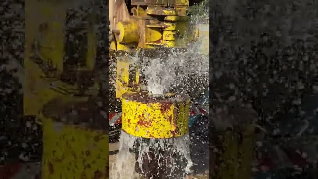 Perforación en acción